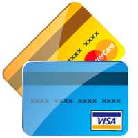Kartou nebo bankovními tlačítky