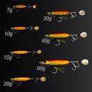 Jackall Big Backer E-Blade 7g Red & Gold