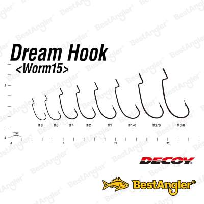 DECOY Worm 15 Dream Hook #1/0 - 807323