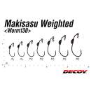 DECOY Worm 130 Makisasu Weighted #4/0 - 829127