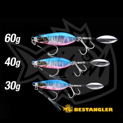 Jackall Big Backer E-Blade W 40g Glow Stripe