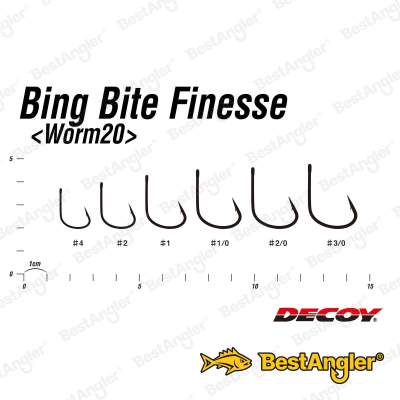 DECOY Worm 20 Big Bite Finesse #3/0 - 812945