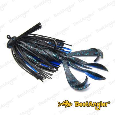 Keitech Crankin' Football Black #001