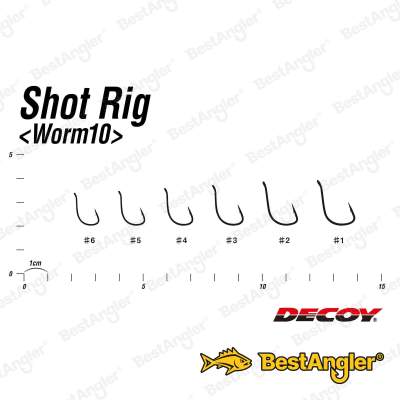 DECOY Worm 10 Shot Rig #5 - 805879