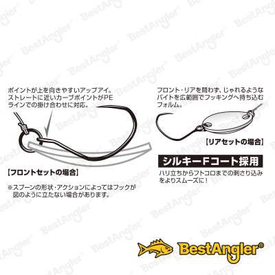 DECOY Area Hook Type IX Floria #12 - 823101