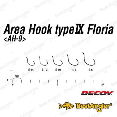 DECOY Area Hook Type IX Floria #6 - 823071