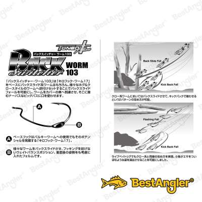 DECOY Worm 103 Back Switcher #2/0 - 813409