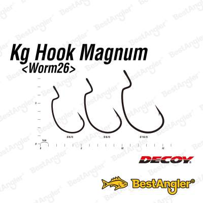 DECOY Worm 26 Kg HOOK Magnum #6/0 - 400968