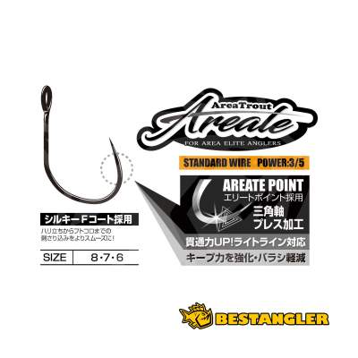DECOY AT-31 AREATE Hook Standard Wire #8 - 836316