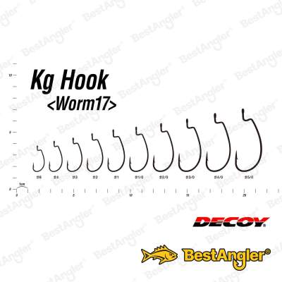 DECOY Worm 17 Kg Hook #5/0 - 808061