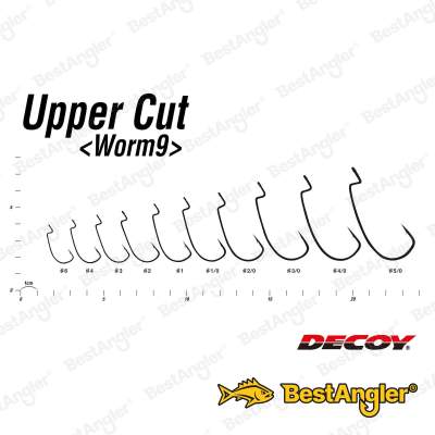 DECOY Worm 9 Upper Cut #5/0 - 802083