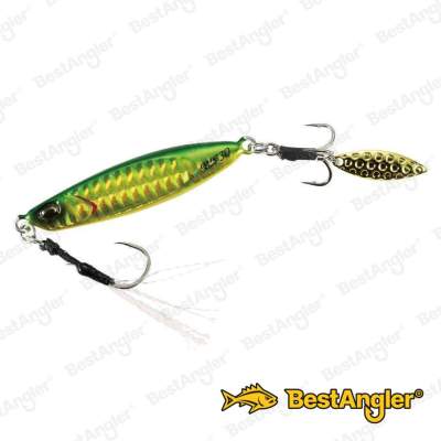DUO Drag Metal Cast Shot 40g Blue Pink Sardine PHA0187 - DUO Drag Metal Cast Shot with hooks