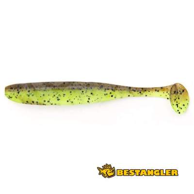 Keitech Easy Shiner 4" Green Pumpkin Chartreuse