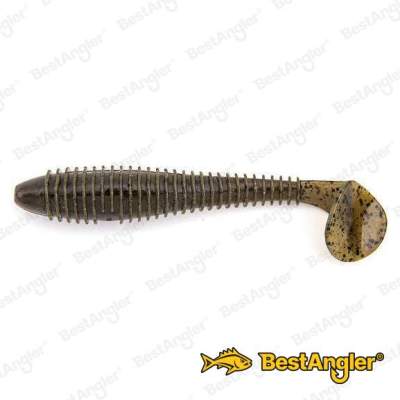 Keitech FAT Swing Impact 3.3" Green Pumpkin PP. - #101