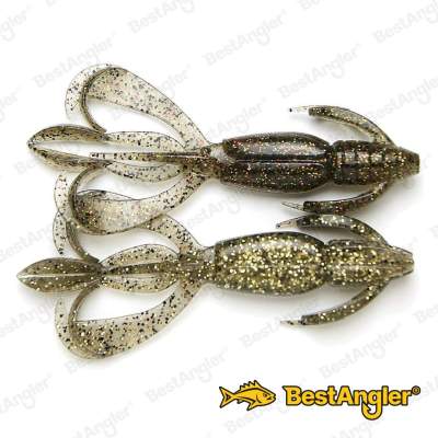 Keitech Crazy Flapper 2.8" Gold Flash Craw - #461