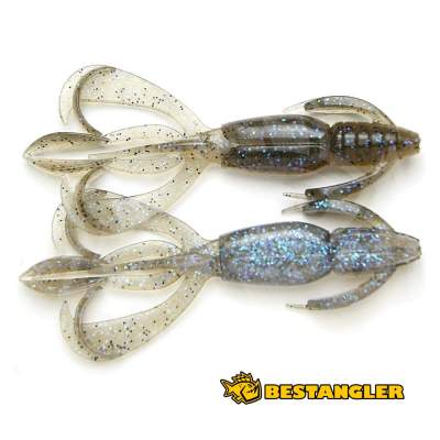 Keitech Crazy Flapper 2.8" Electric Smoke Craw - #462