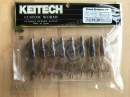 Keitech Crazy Flapper 2.8" Electric Smoke Craw - #462