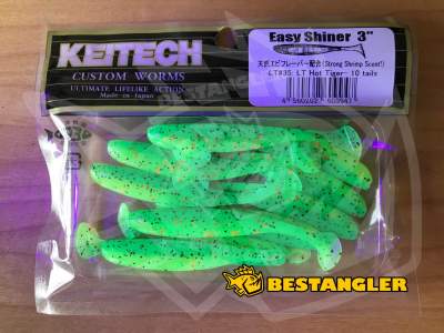 Keitech Easy Shiner 3" Hot Tiger - LT#35 - UV