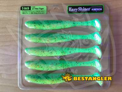 Keitech Easy Shiner 5" Hot Tiger - LT#35 - UV