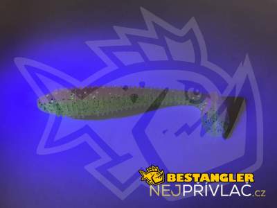 Keitech FAT Swing Impact 3.3" Sakura Pink - LT#02 - Pod UV světlem