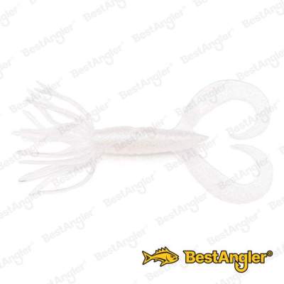 Keitech Little Spider 2" Pearl White - #007