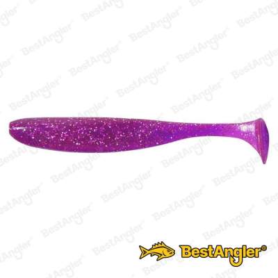 Keitech Easy Shiner 4" Purple Chameleon / Silver FLK - LT#33
