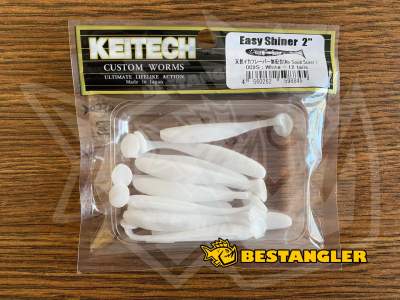 Keitech Easy Shiner 2" White - #009