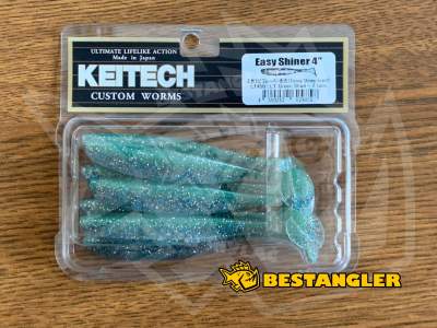 Keitech Easy Shiner 4" Green Shad - LT#50