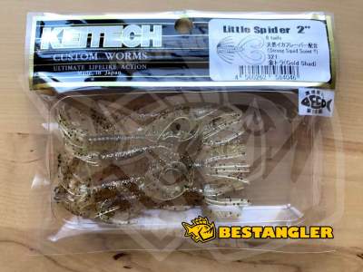 Keitech Little Spider 2" Gold Shad - #321