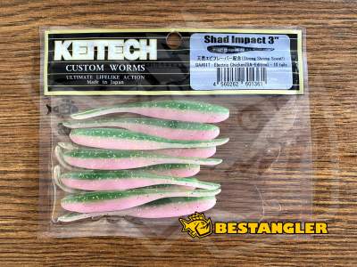 Keitech Shad Impact 3" Electric Chicken - BA#01