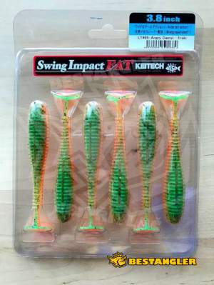 Keitech FAT Swing Impact 3.8" Angry Carrot - LT#05