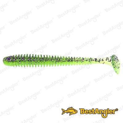 Keitech Swing Impact 2.5" Purple Chartreuse