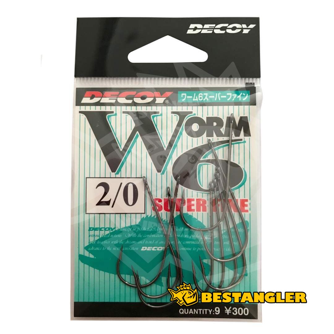 DECOY Worm 6 Super Fine #2/0 - 800546