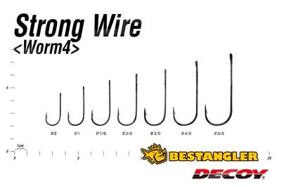 DECOY Worm 4 Strong Wire #4/0 - 800362