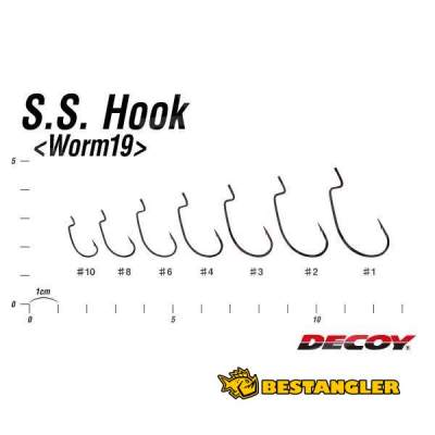DECOY Worm 19 S.S. Hook #1 - 810378