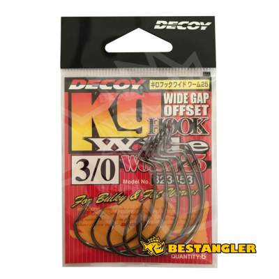 DECOY Worm 25 Kg Hook Wide #3/0 - 823453