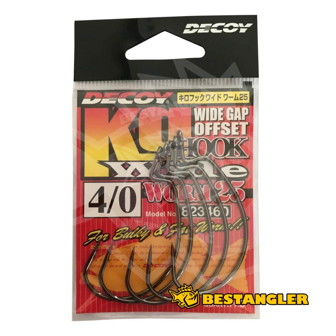 DECOY Worm 25 Kg Hook Wide #4/0 - 823460