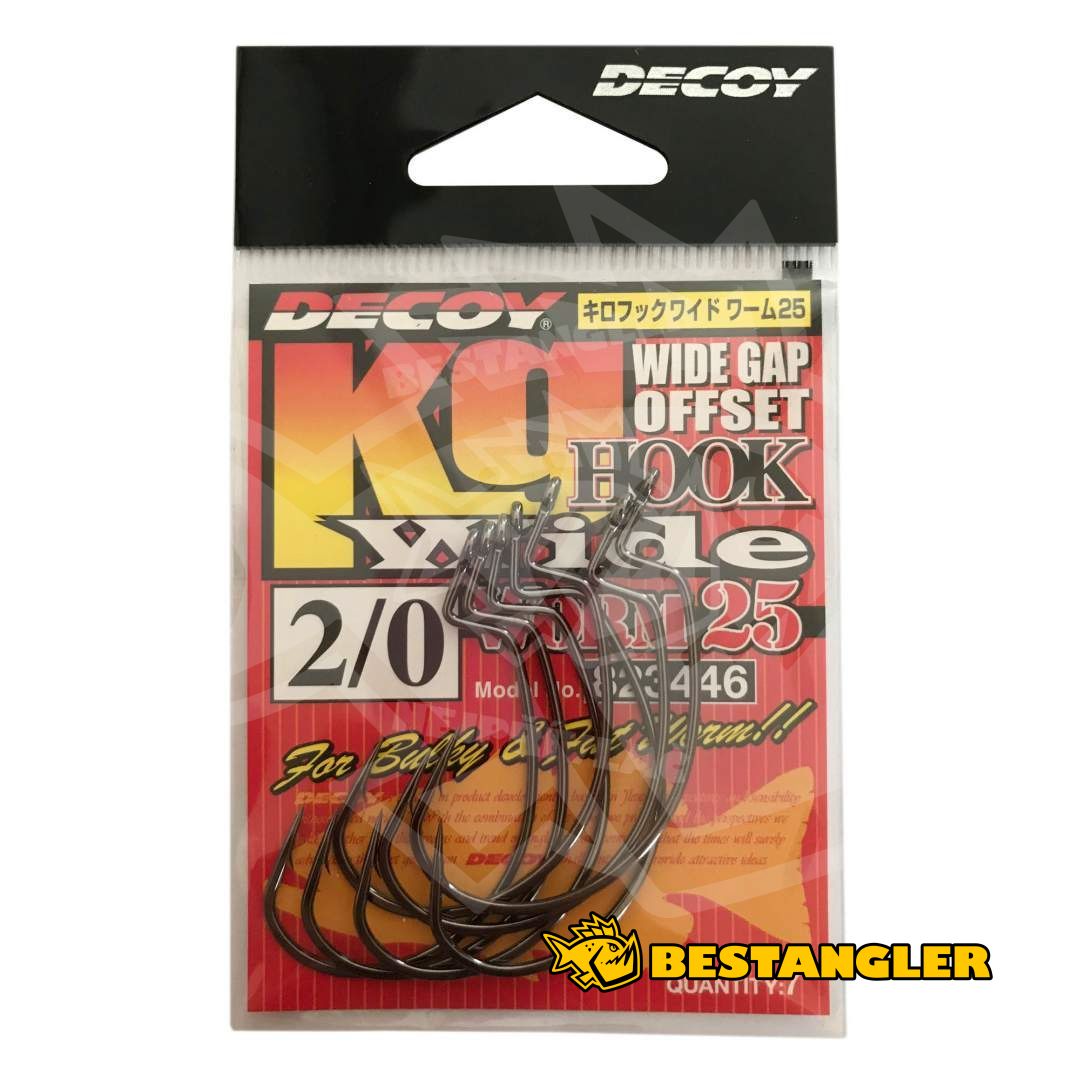 DECOY Worm 25 Kg Hook Wide #2/0 - 823446