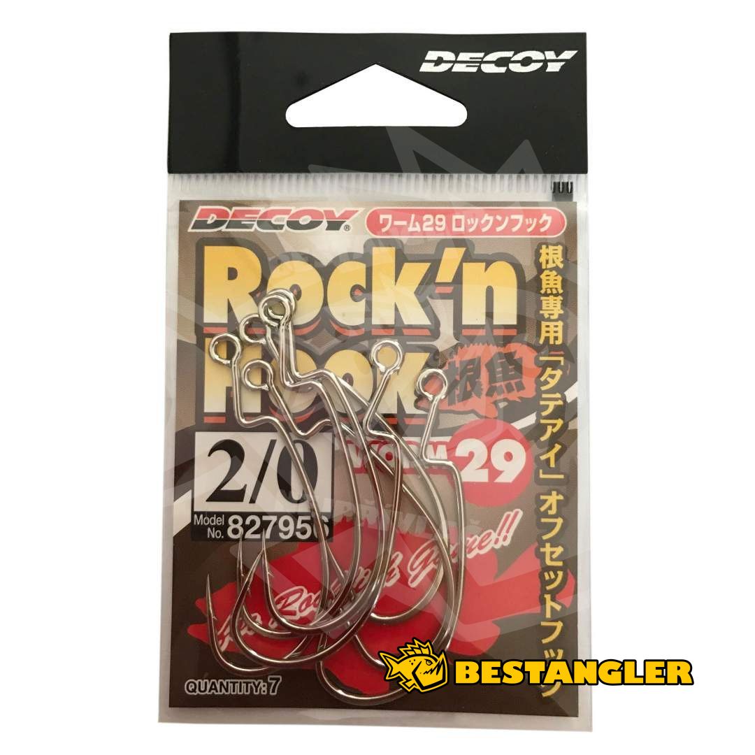 DECOY Worm 29 Rock’n Hook #2/0 - 827956