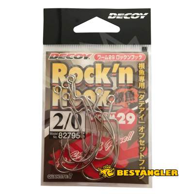 DECOY Worm 29 Rock’n Hook #2/0