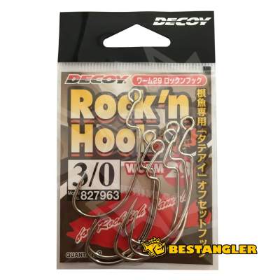 DECOY Worm 29 Rock’n Hook #3/0
