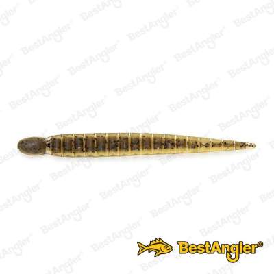 Keitech Custom Leech 3" Green Pumpkin PP.