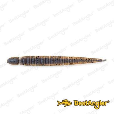 Keitech Custom Leech 3" Cinnamon PP. / Blue Neon