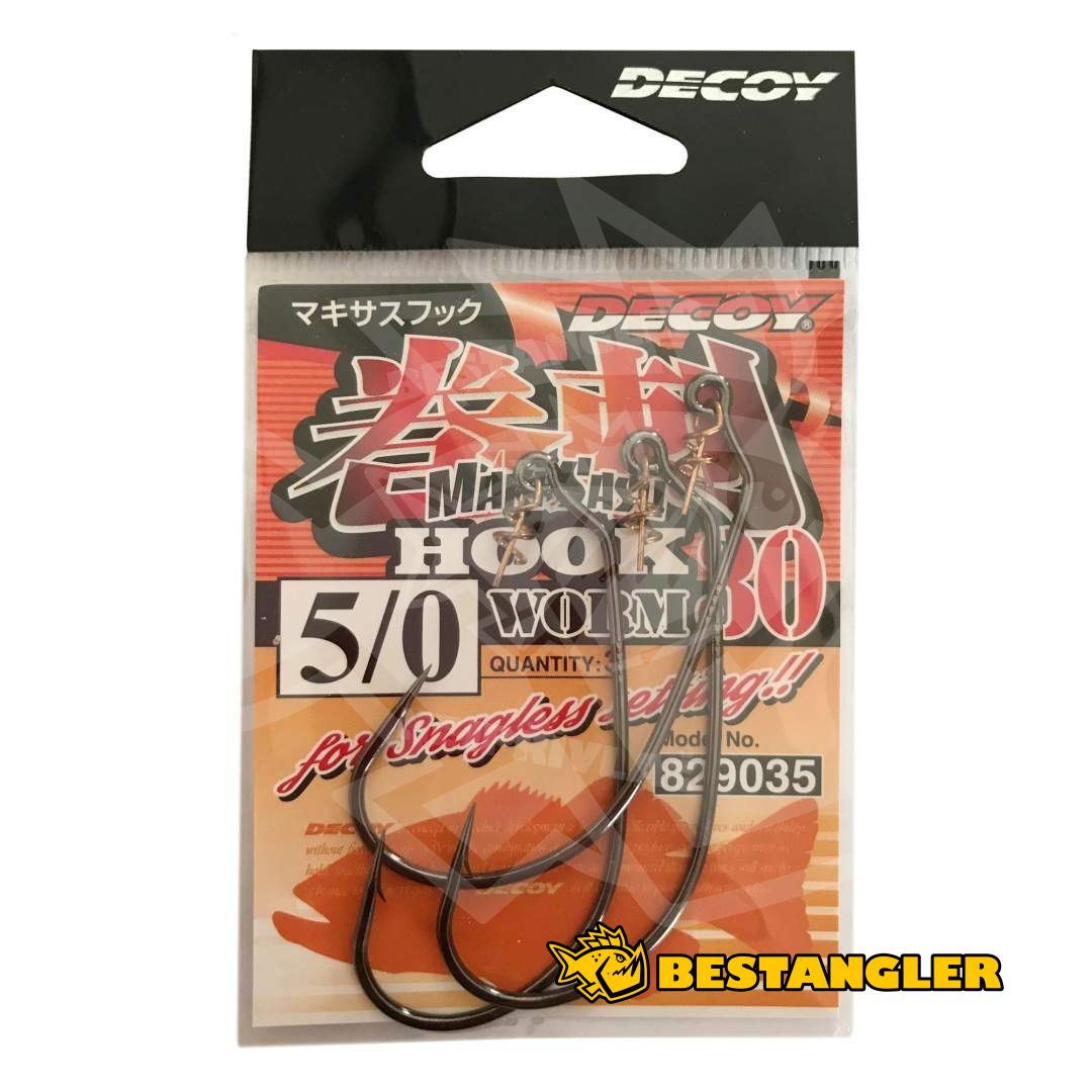 DECOY Worm 30 Makisasu Hook #5/0 - 829035