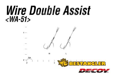 DECOY stingery Wire Double Assist #L - 408421