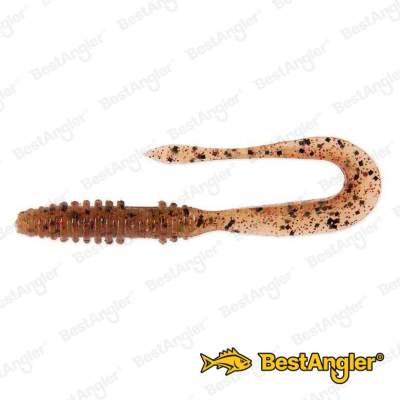 Keitech Mad Wag 3.5" Cinnamon PP. Red - #203