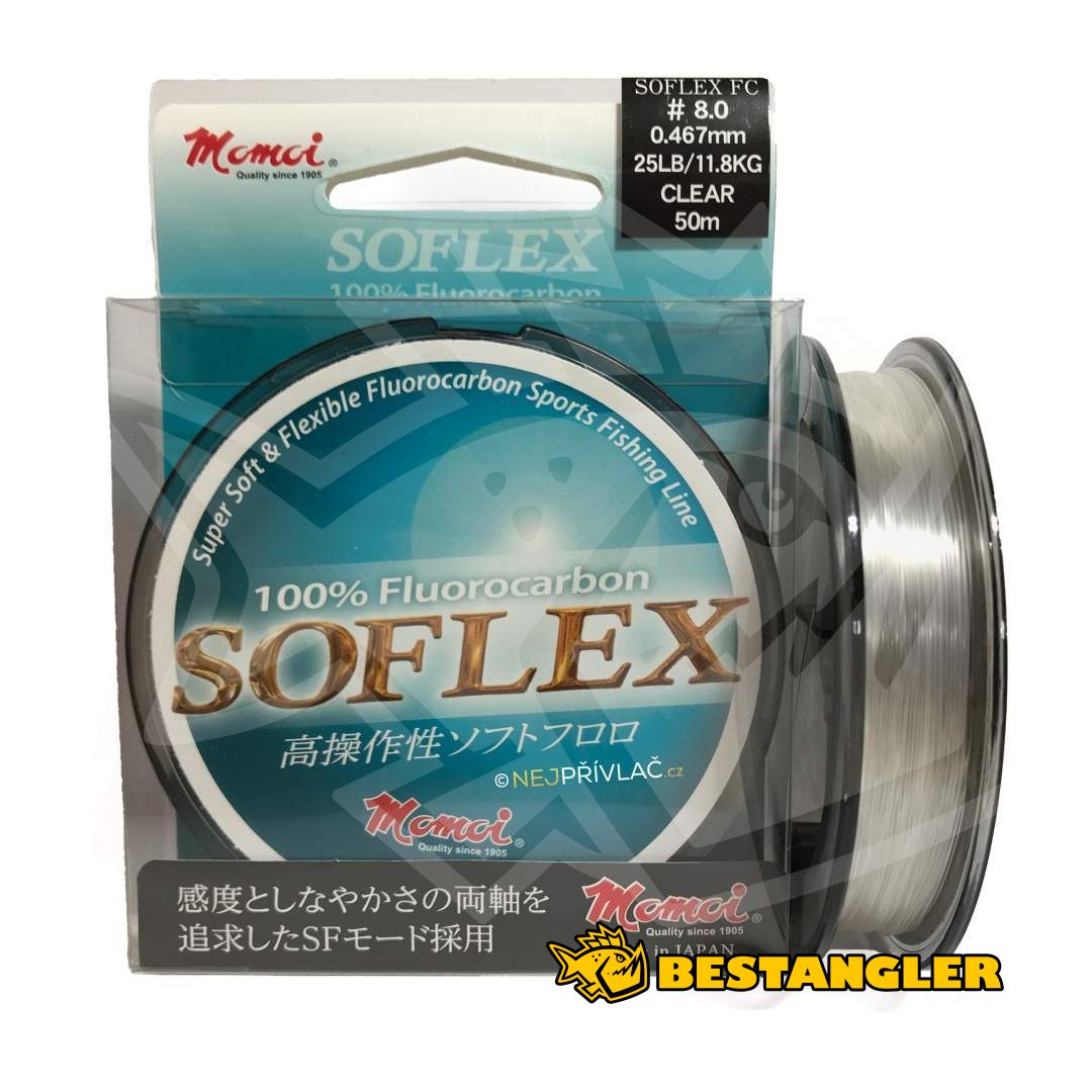 Momoi SOFLEX fluorocarbon 0.128 mm 1.4 kg - #0.6