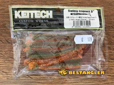 Keitech Swing Impact 3" Angry Carrot - LT#05