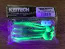 Keitech Swing Impact 4" Chartreuse Thunder - CT#12 - UV
