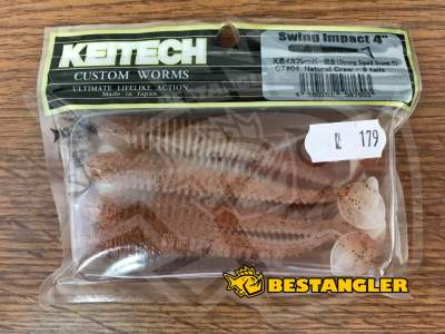 Keitech Swing Impact 4" Natural Craw - CT#04